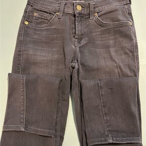 7 For All Mankind Dark Gray Skinny Jeans